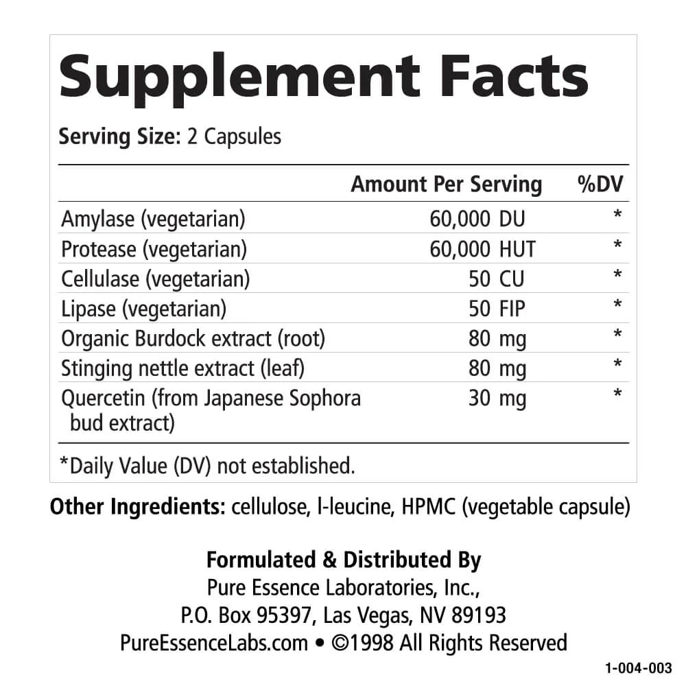 AllerFree ™ – Natural Allergy Relief 60 Vegi-Caps - Image 2