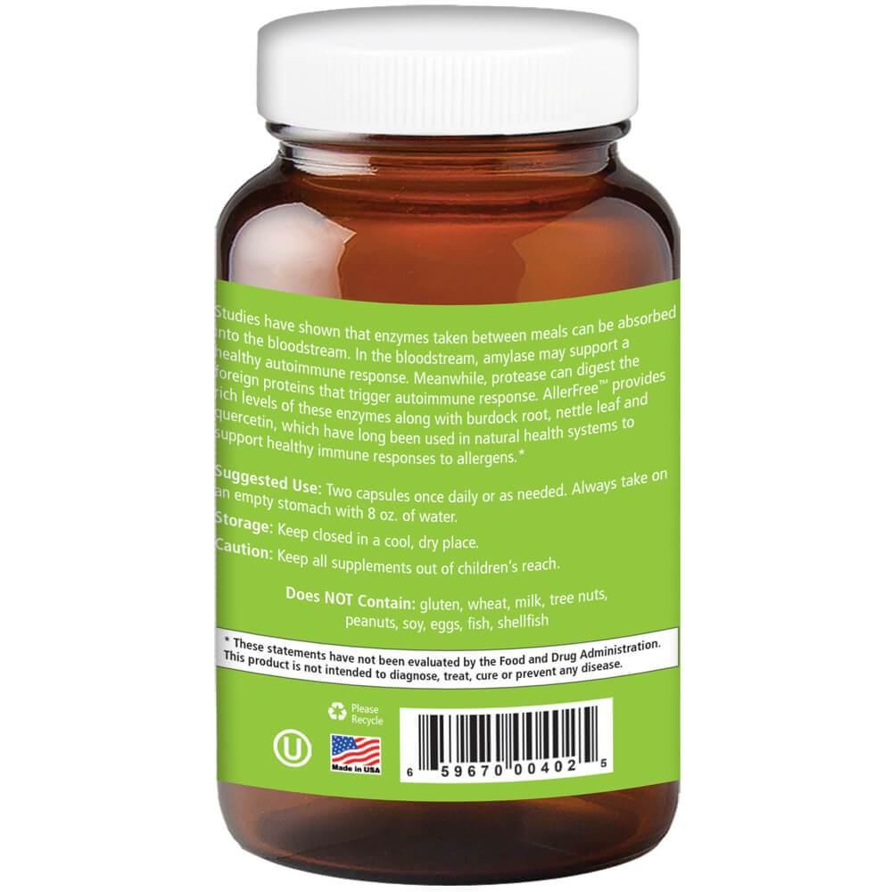 AllerFree ™ – Natural Allergy Relief 60 Vegi-Caps - Image 5