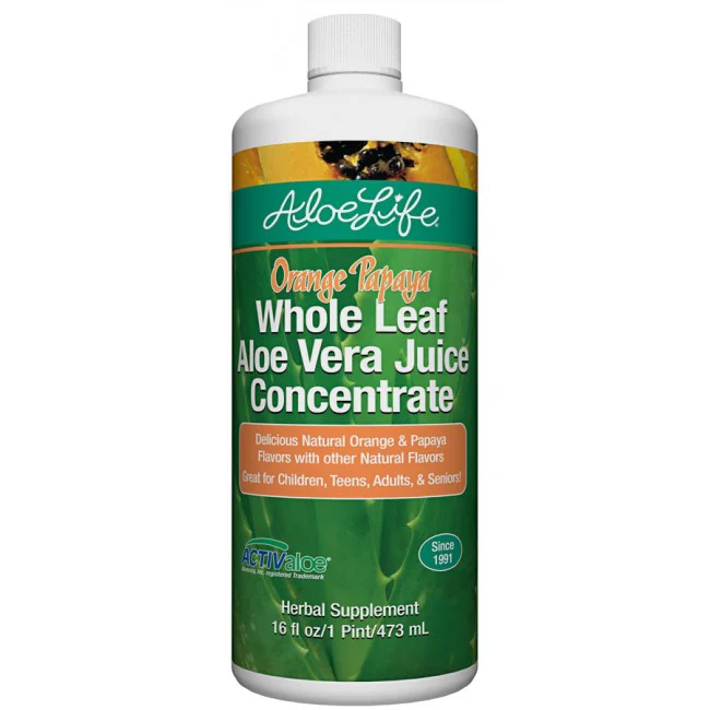 ALOE ORANGE PAPAYA 1 QT