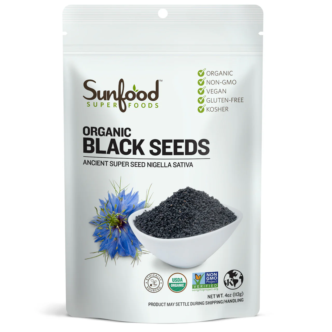 Black Seeds 4oz Organic