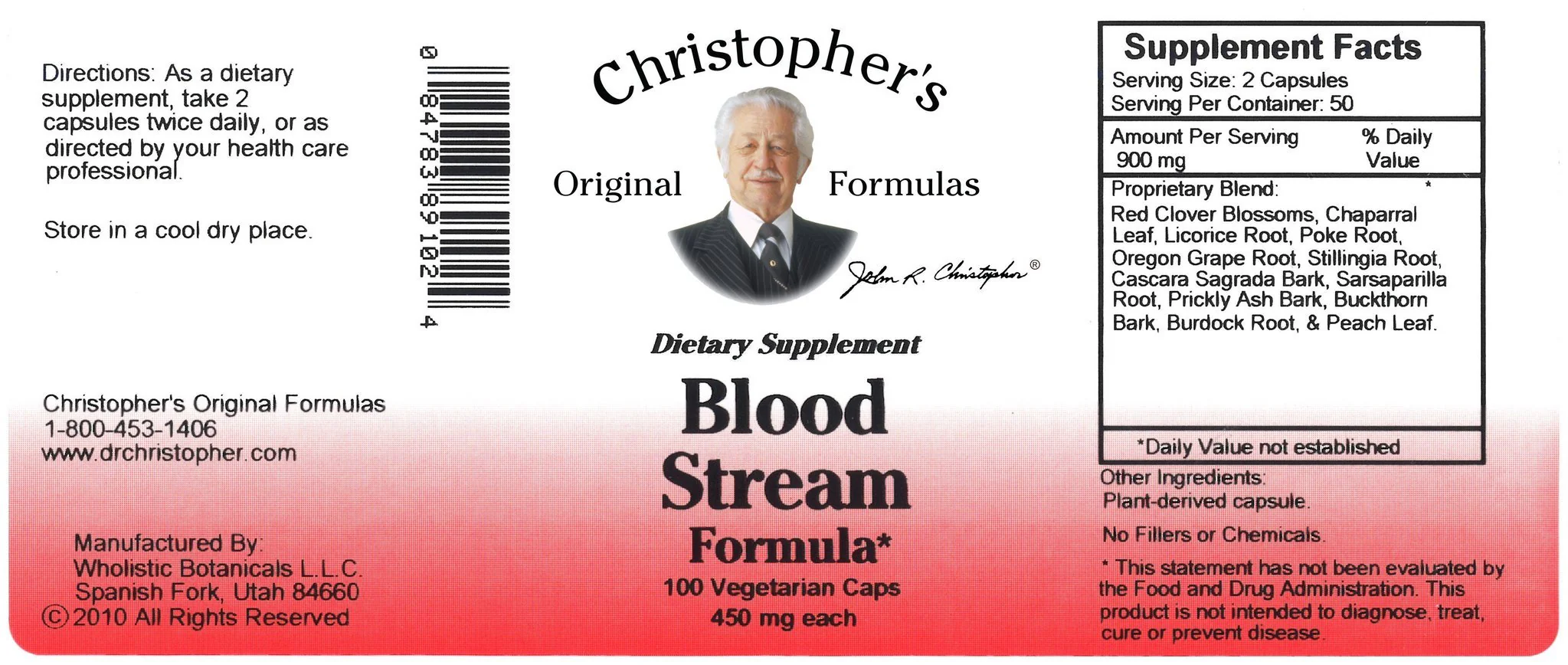 Blood Stream - 100 Capsules - Image 2