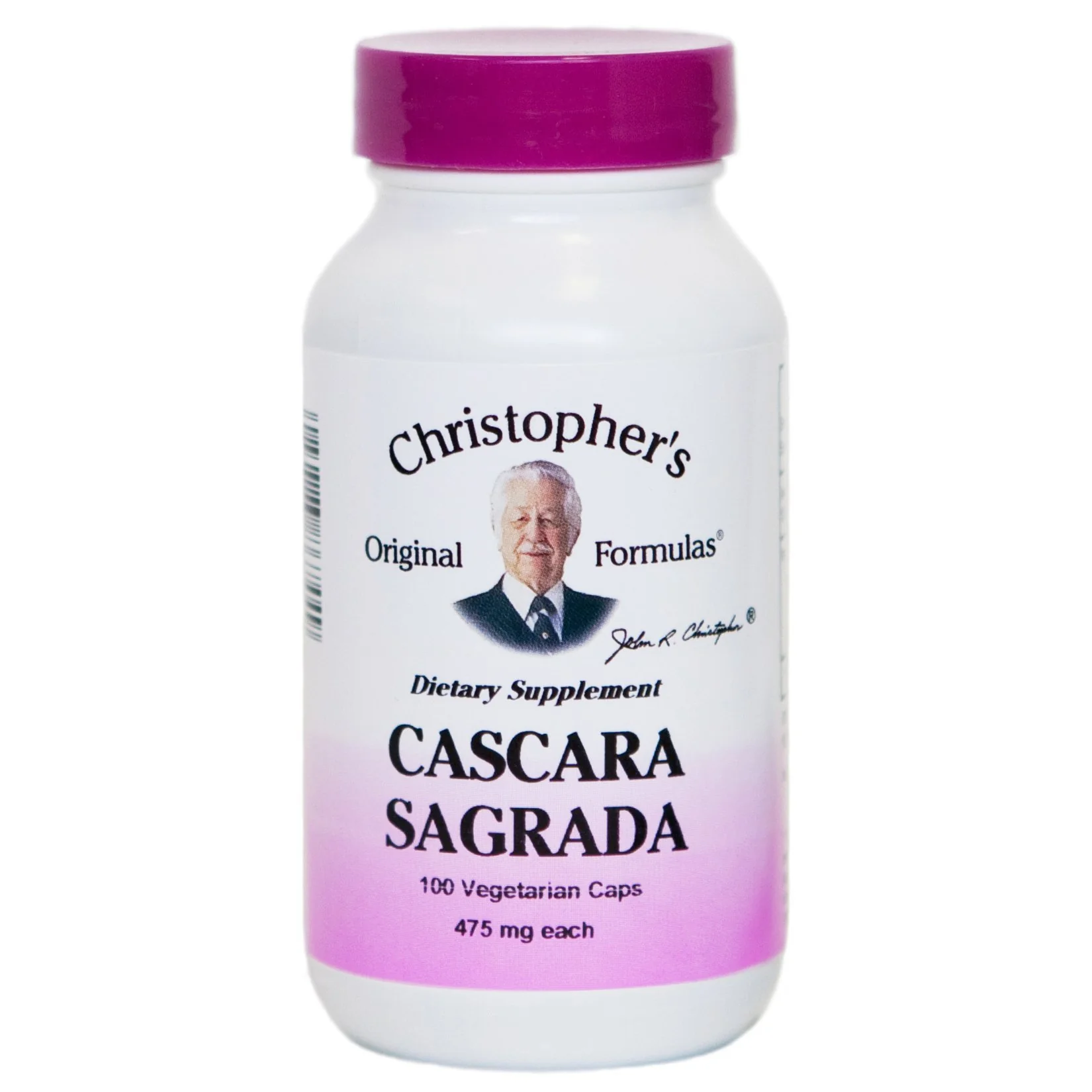 Cascara Sagrada Bark - 100 Capsules