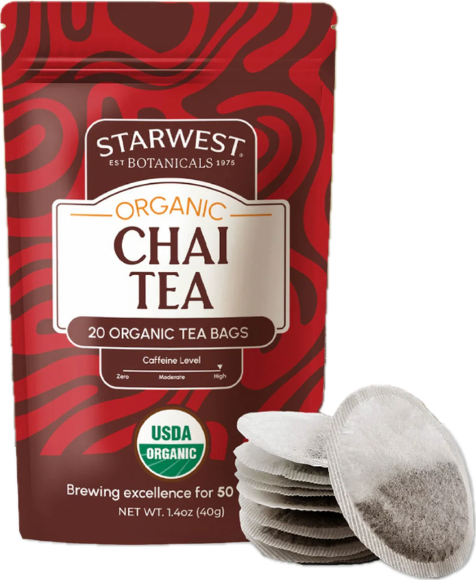 Chai Organic Tea Bags 20-Tea Bags