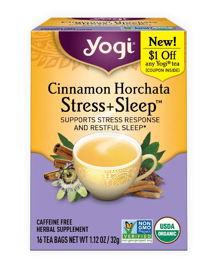 Yogi Cinnamon Horchata Stress + Sleep
