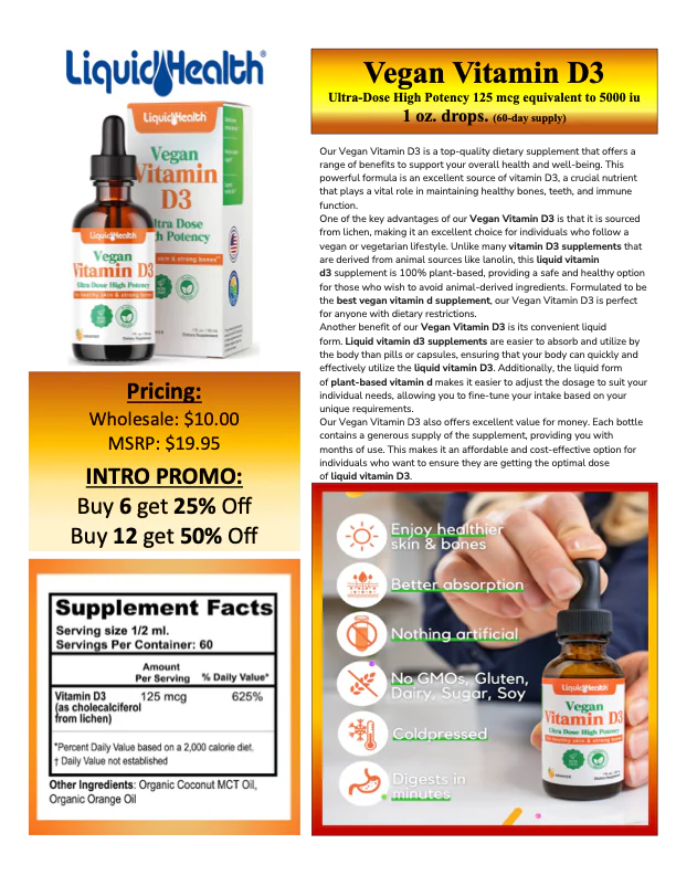 Vegan Vitamin D3 - Image 2