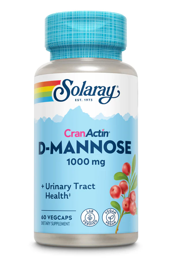 D-Mannose with Cranactin Cranberry Extract 60ct