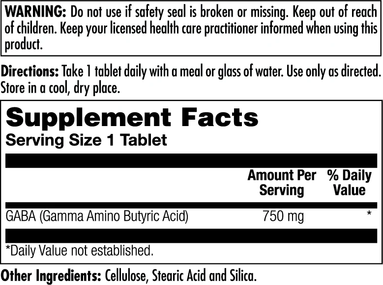 GABA 750 MG - Image 2