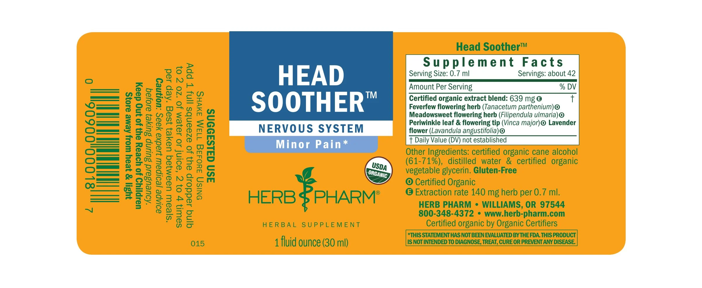 Herb Pharm® Head Soother™ - 1 oz - Image 2
