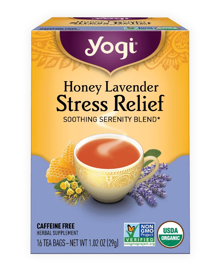 Honey Lavender Stress Relief Tea