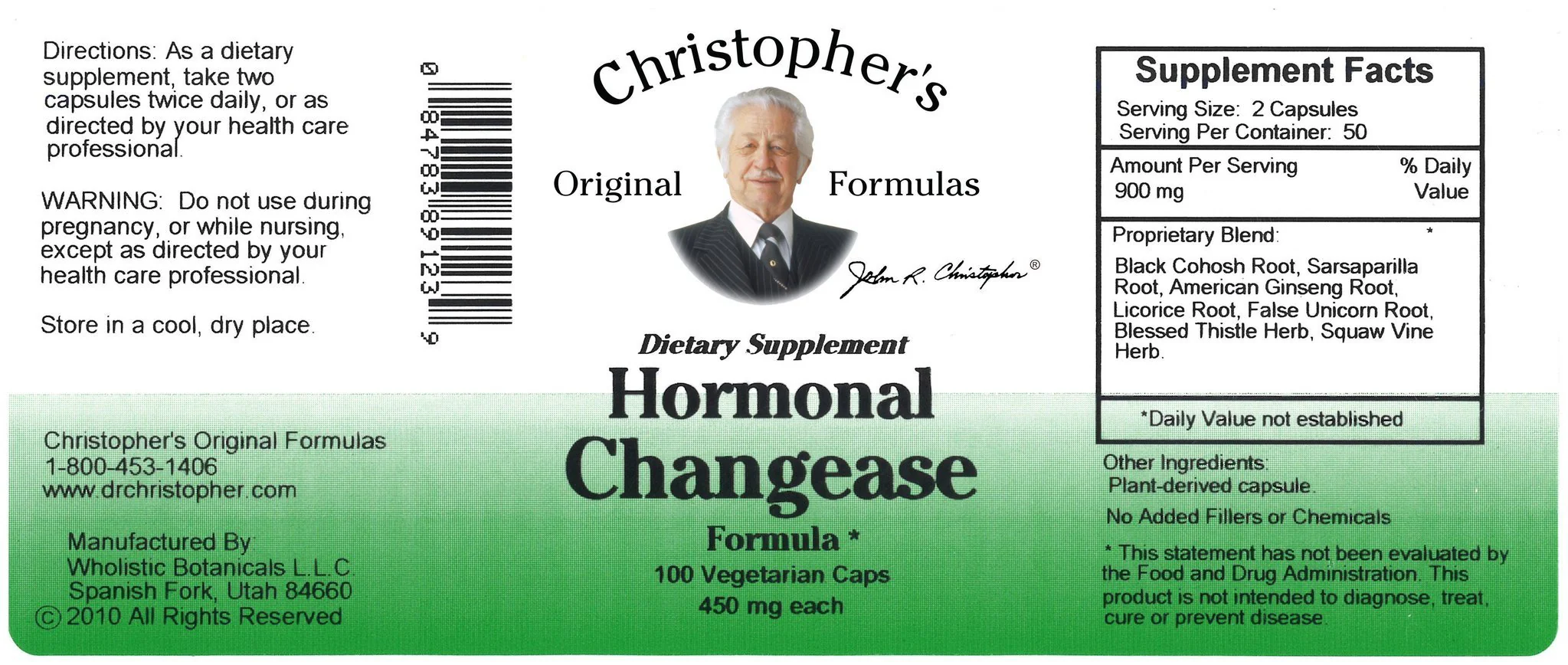 Hormonal Changease - 100 Capsules - Image 3