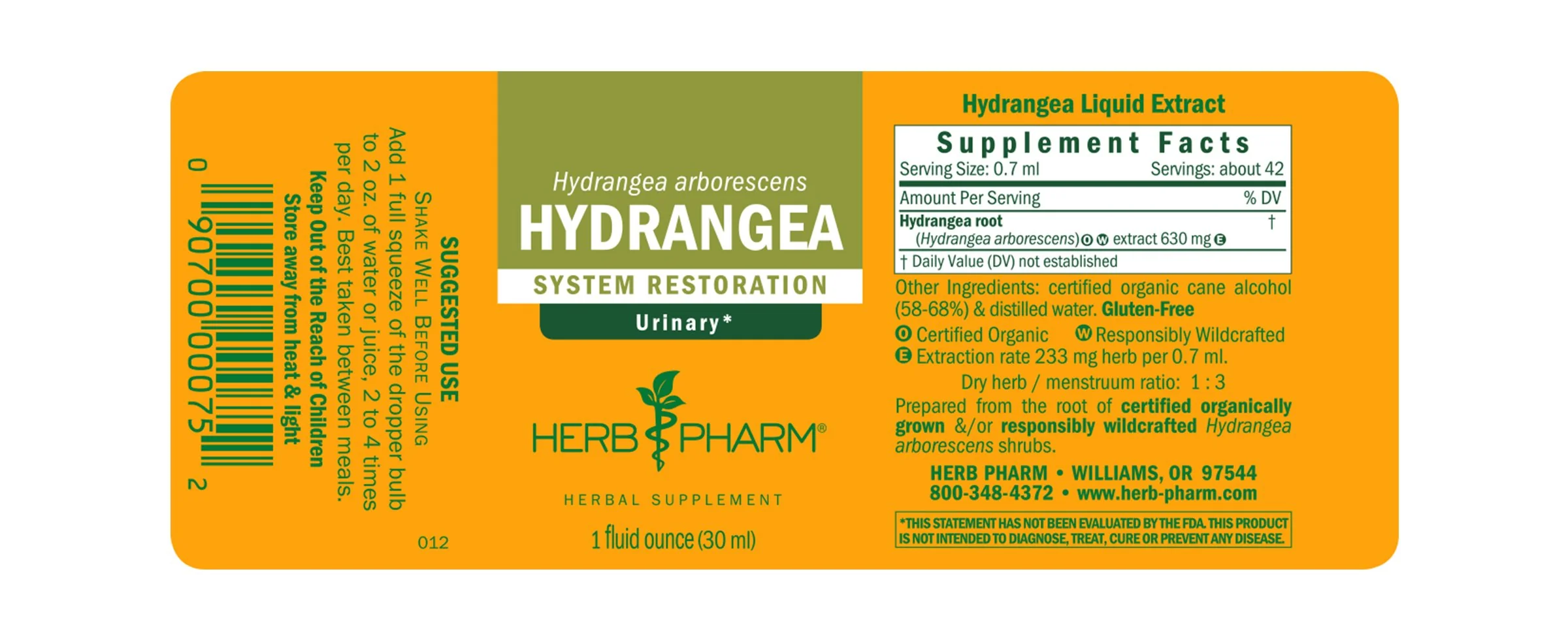 Herb Pharm® Hydrangea - 1 oz - Image 2