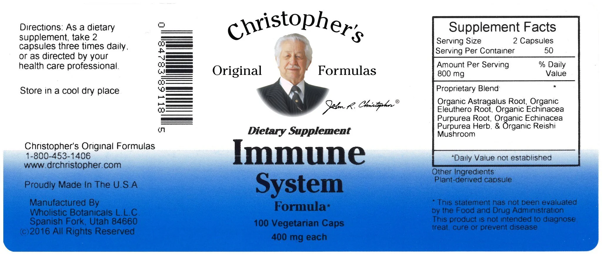Immune System - 100 Capsules - Image 3