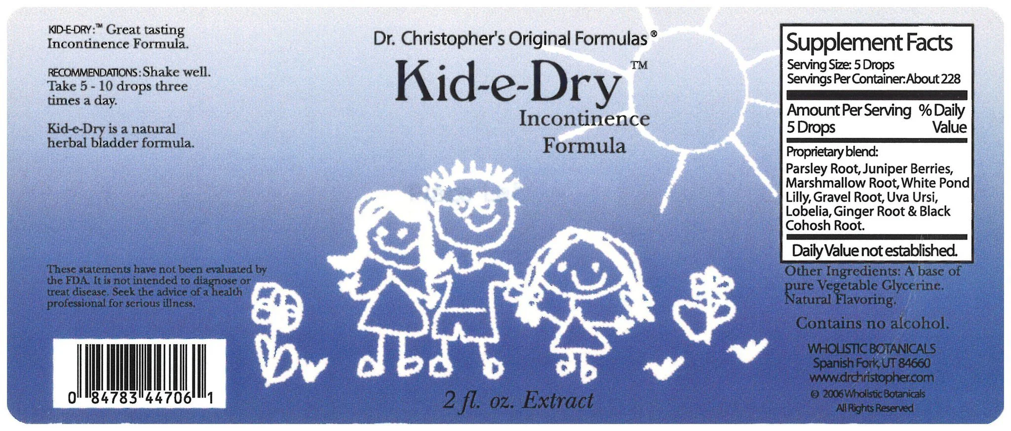 Kid-E-Dry - 2 oz. Glycerine Extract - Image 2