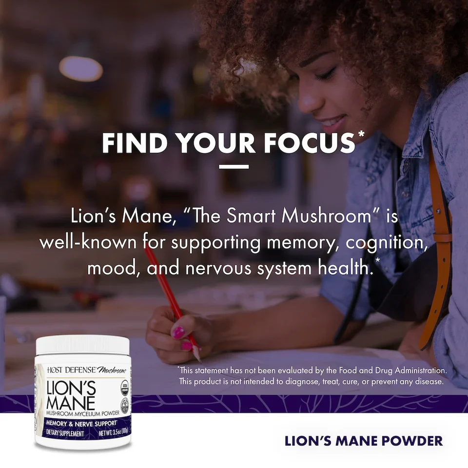 Host Defense® Lion’s Mane Powder - Image 4
