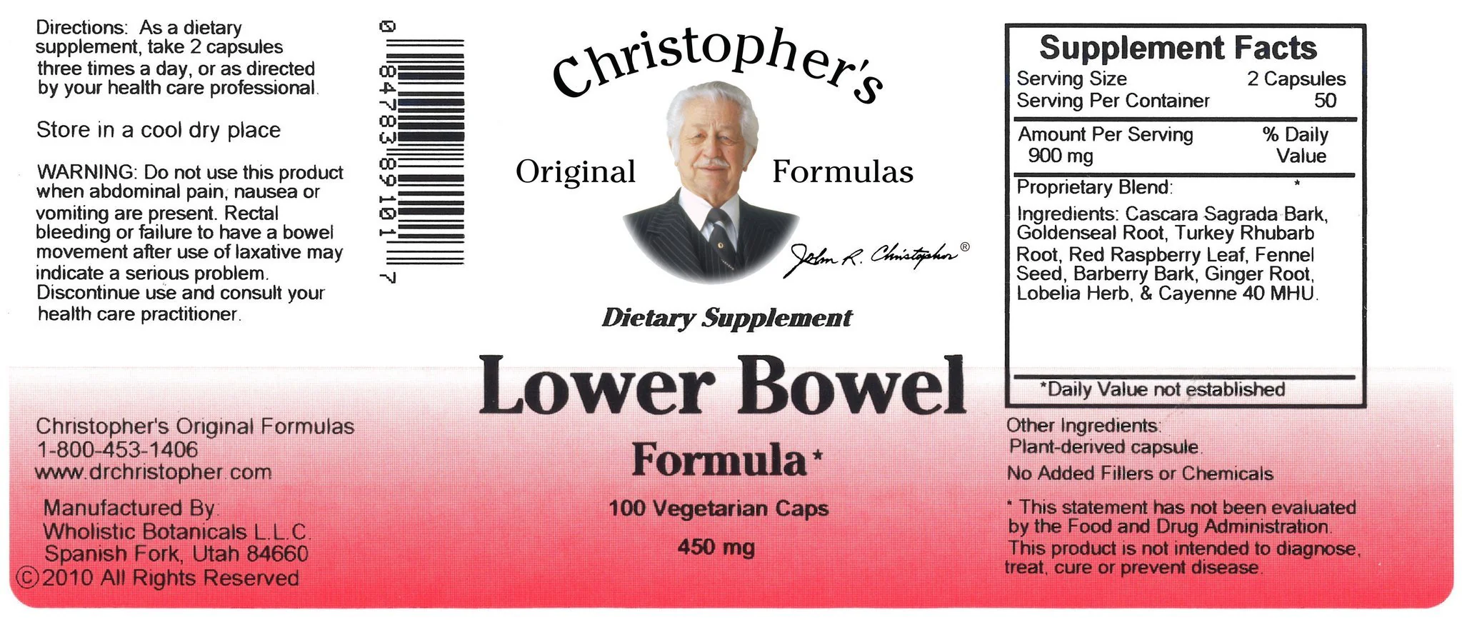 Lower Bowel - 100 Capsules - Image 3