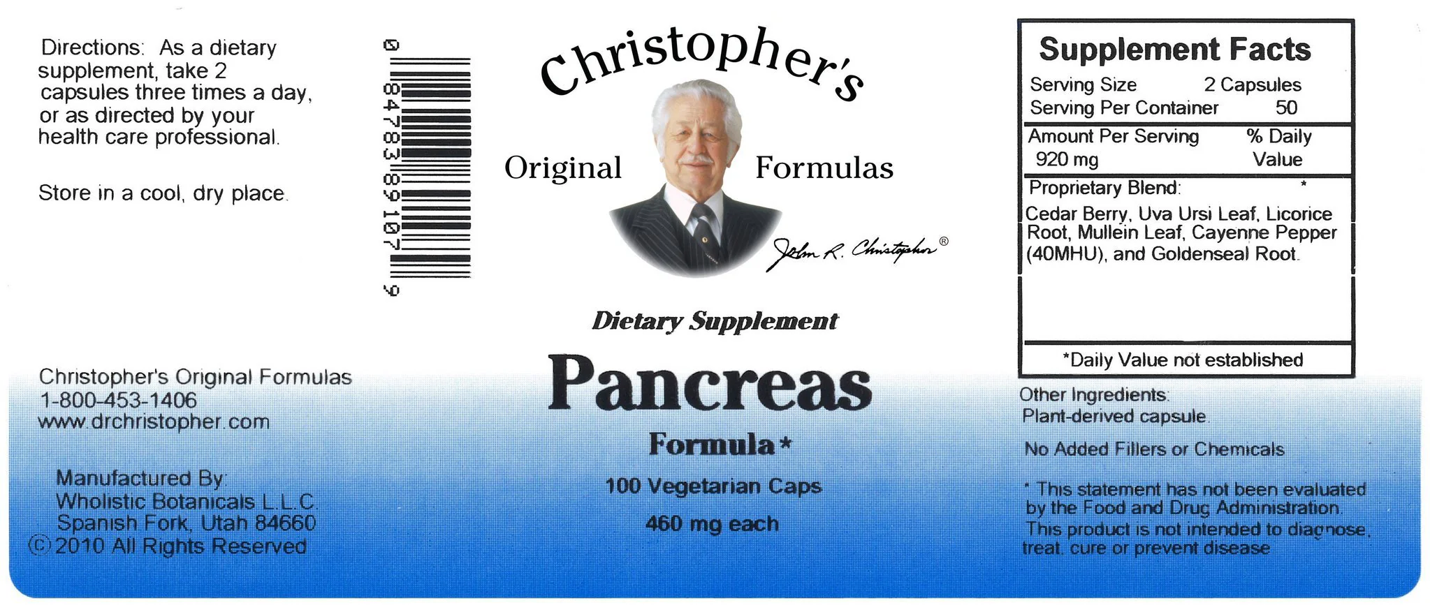 Pancreas Formula - 2 oz. Glycerine Extract - Image 3