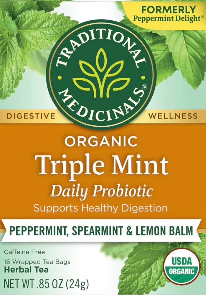 Triple Mint Daily Probiotic Tea