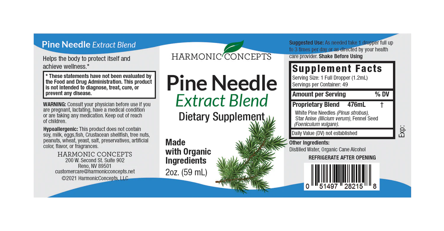 Pine Needle Extract Blend 2oz - Image 2