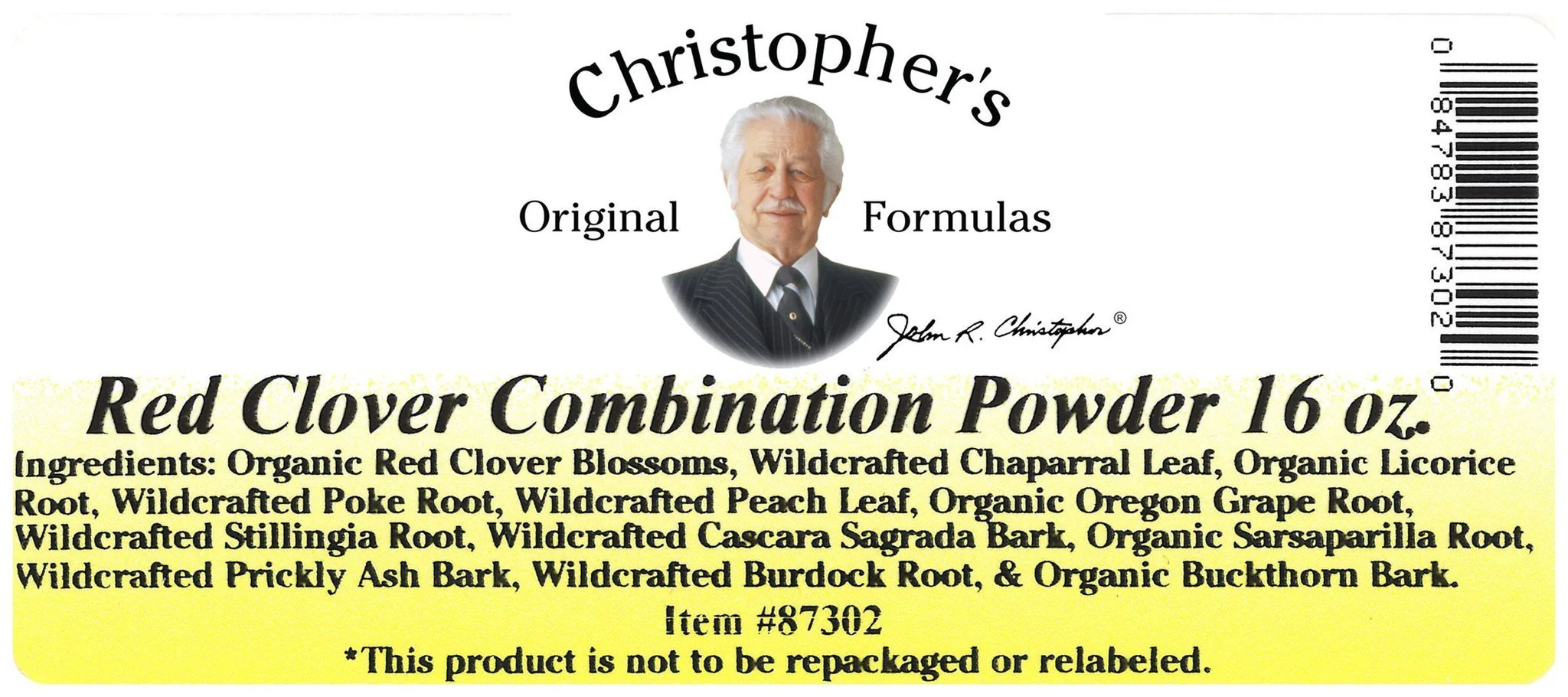 Blood Stream Formula (Red Clover Combination) - Bulk 1 lb. Powder - Image 2