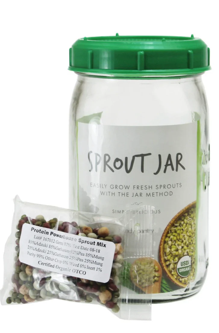 SPROUTING JAR 1 QT