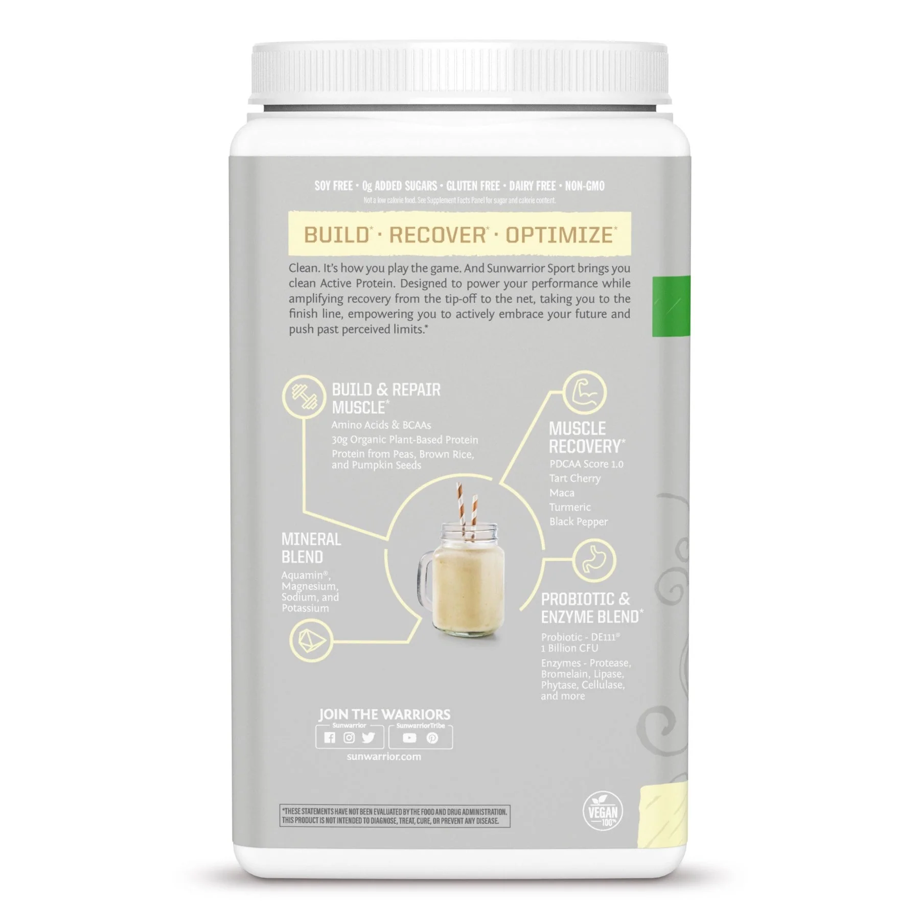 Sunwarrior Active Protein 2.2lb - Image 7
