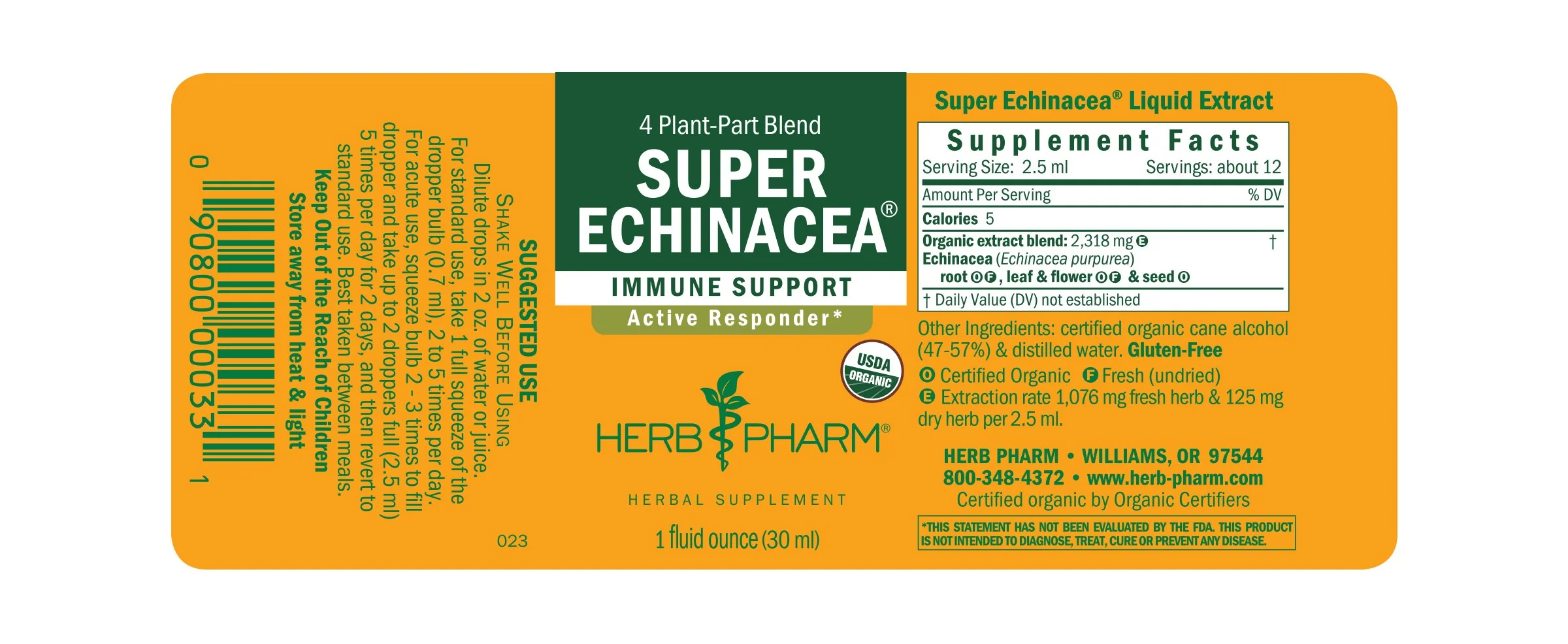 Herb Pharm® Super Echinacea® - Image 2