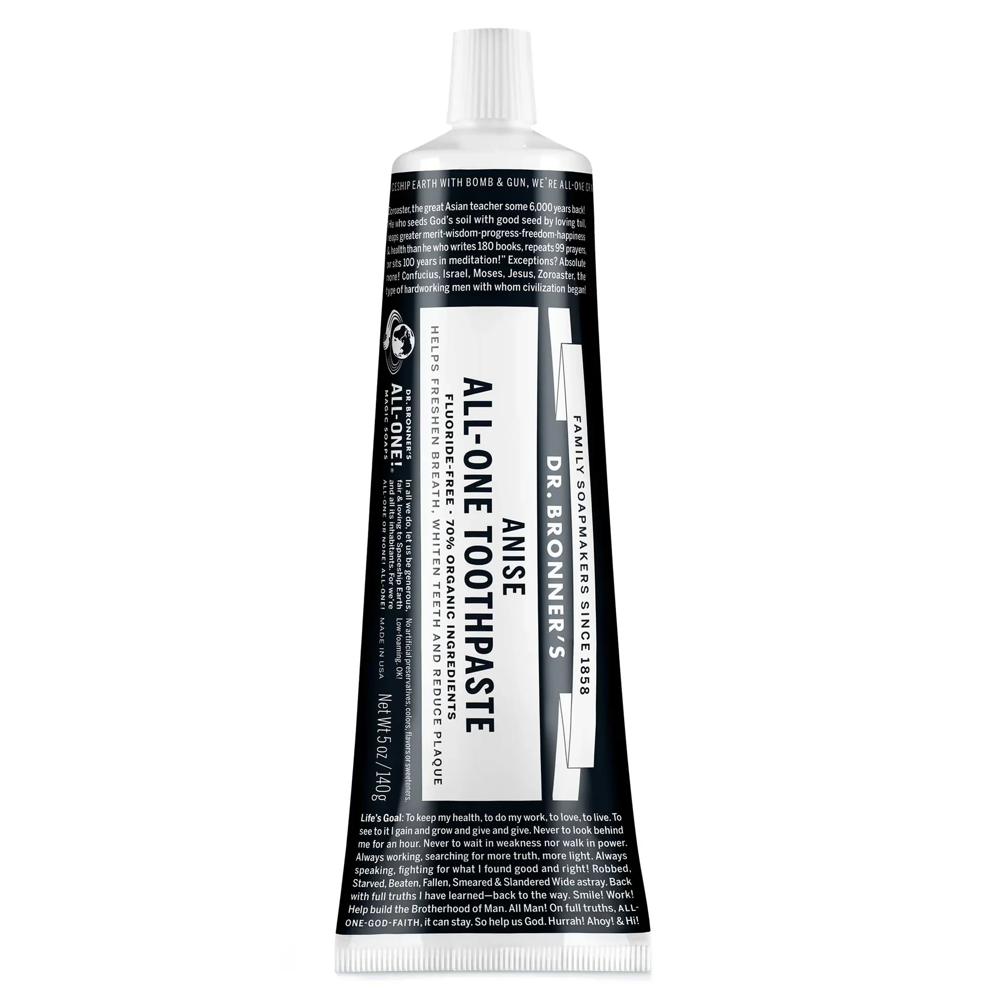 Dr. Bronnner's All-One Toothpaste - 5 oz. - Image 3