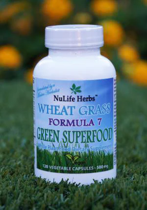 Wheat Grass Formula 7 - 150 Capsules