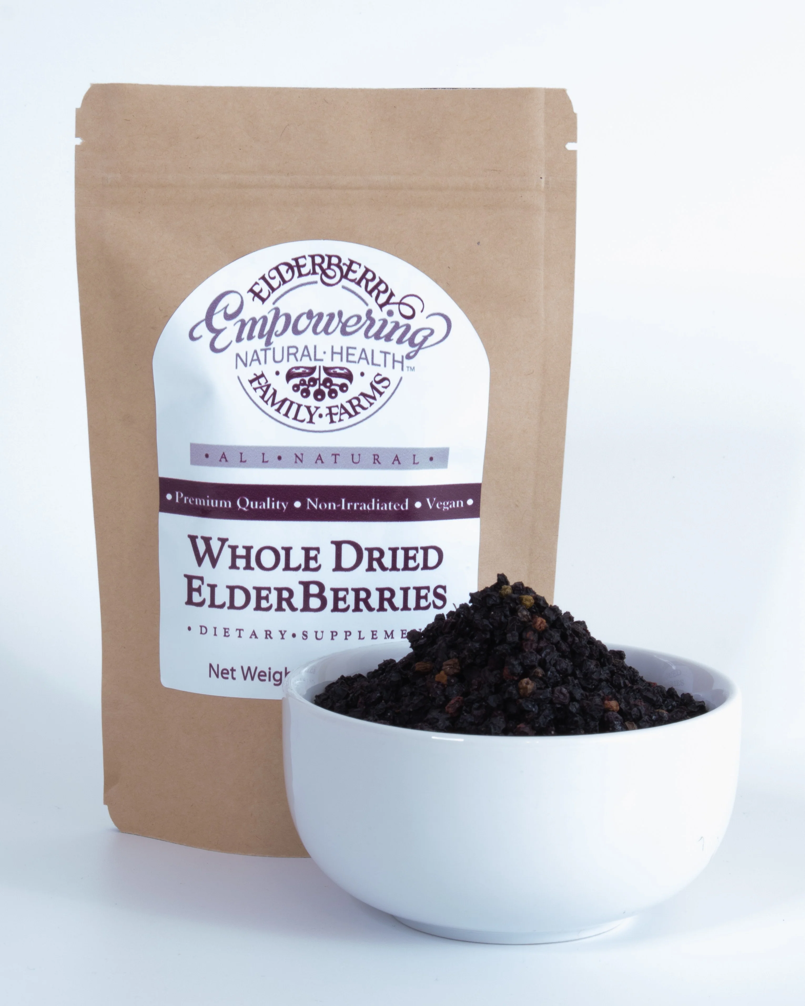Elderberry - Dried Whole 4 oz